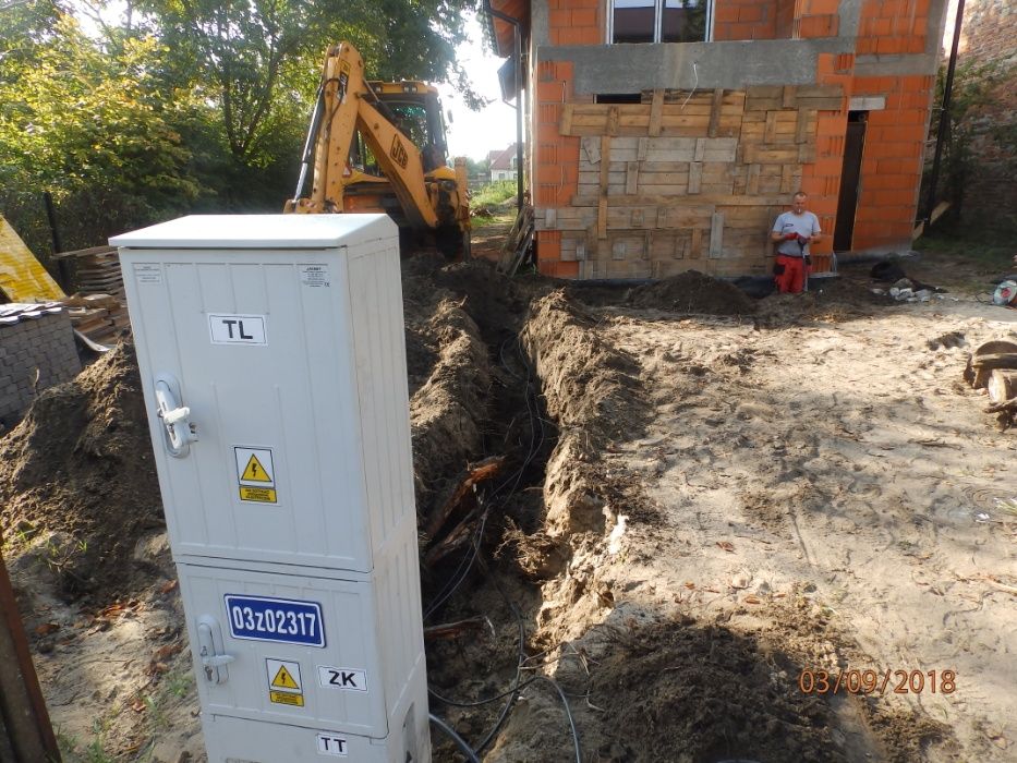 Elektryk , przyłącza , prowizorki budowlane , instalacje elektryczne