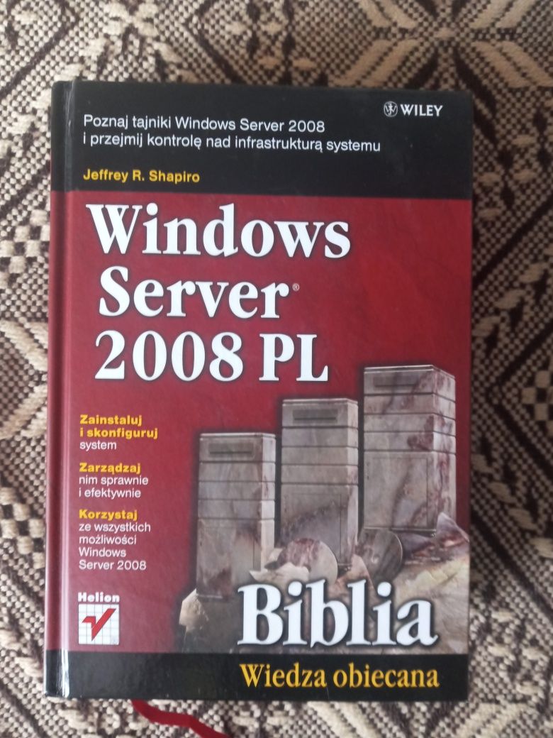 Windows Server 2008 PL - Biblia  Helion Jeffrey R. Shapiro