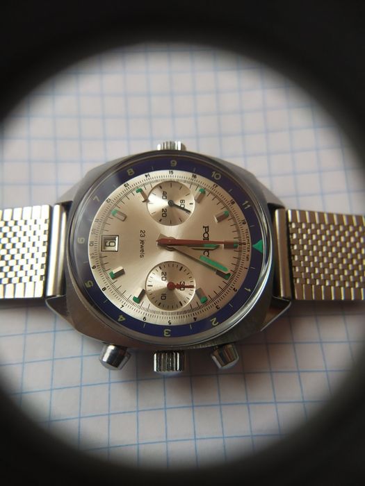 Часы полет хронограф 3133 новые