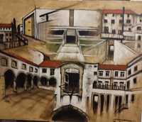 Pintura acrílica Universidade de Coimbra
