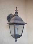 Dwie lampy zewnętrzne w stylu vintage