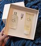 Zestaw Calvin Klein CK One (Perfumy EDT 50ml + Żel pod prysznic 100ml)