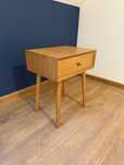 Stolik nocny PRL - klasyczna szafka w stylu retro  / mid century