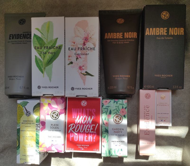 Парфюмерия духи парфумы парфюмы Ив Роше Yves Rocher