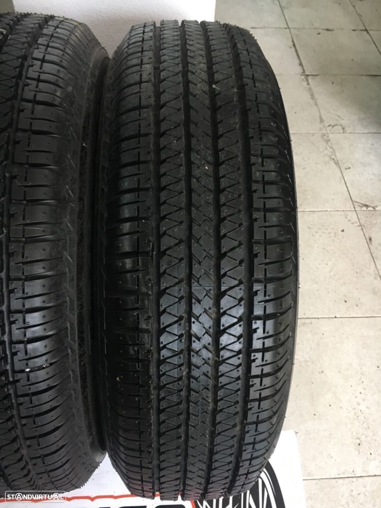 2 pneus novos bridgestone 205-70r15 entrega grátis