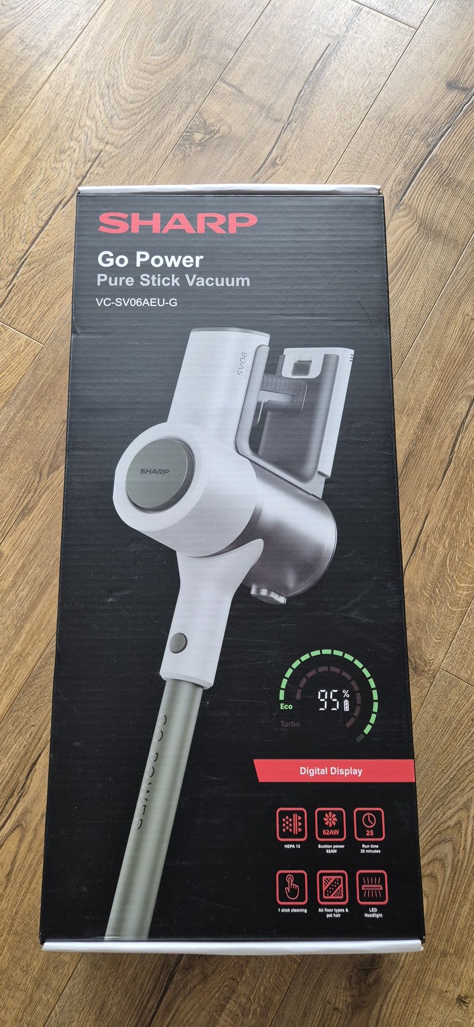 Odkurzacz pionowy Sharp VC-SV06AEU-G
