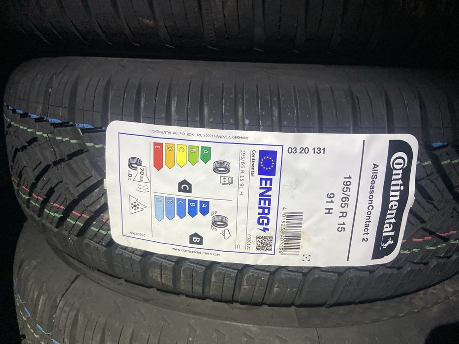 4x 195/65r15 Continental mobtaz 0zł szczecin