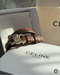 Ремінь Celine коричневий