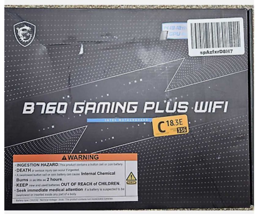 Топова основа для ПК: i5-14600 + 64GB DDR5 + MSI B760 WiFi