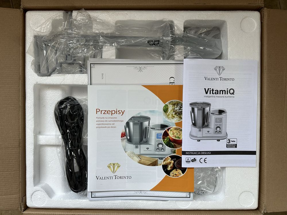 Robot kuchenny VitamiQ VT-1280 nowy, nie używany, JAK THERMOMIX