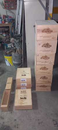 Caixas de Madeira de vinho