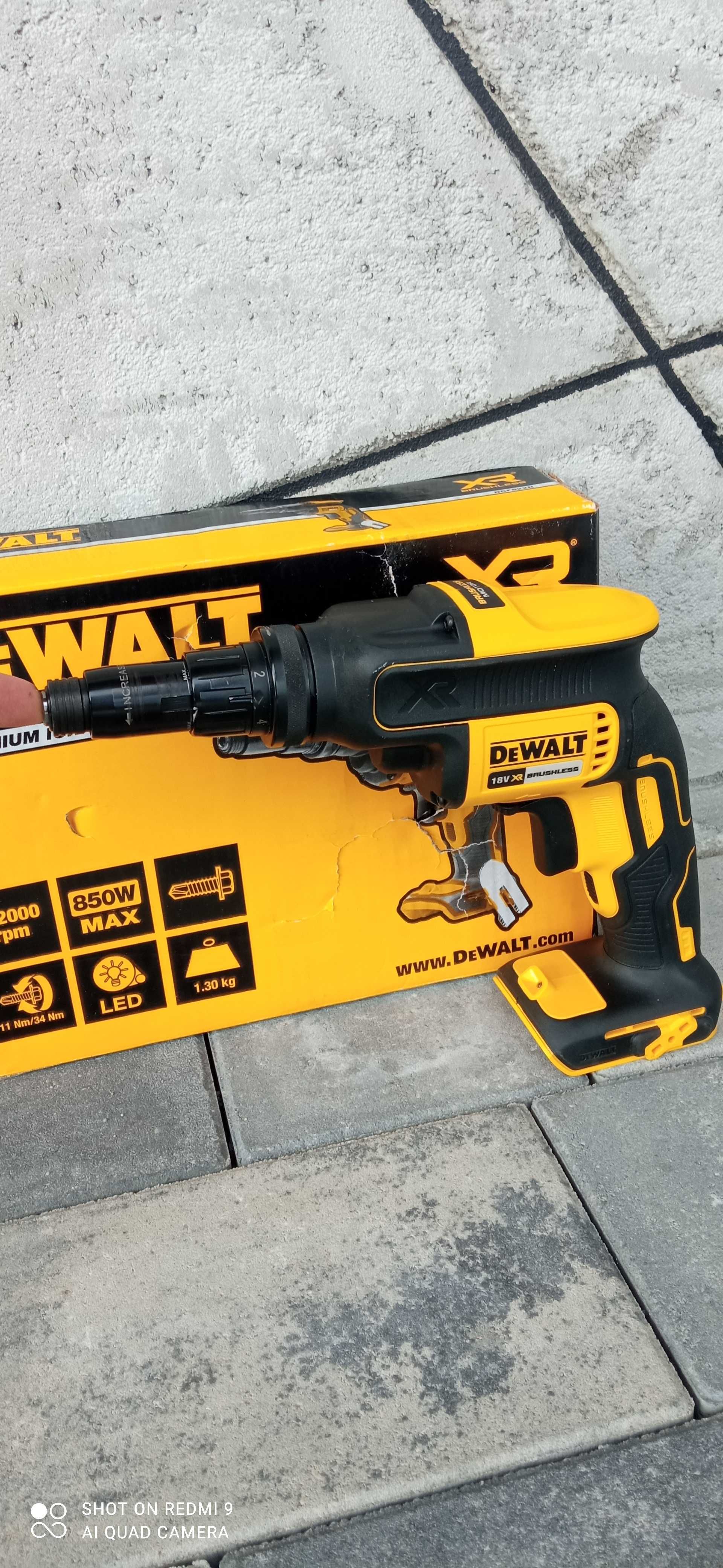 Wkrętarka DeWalt DCF622 18V 34Nm Do Wkrętów Farmerskich 2023r