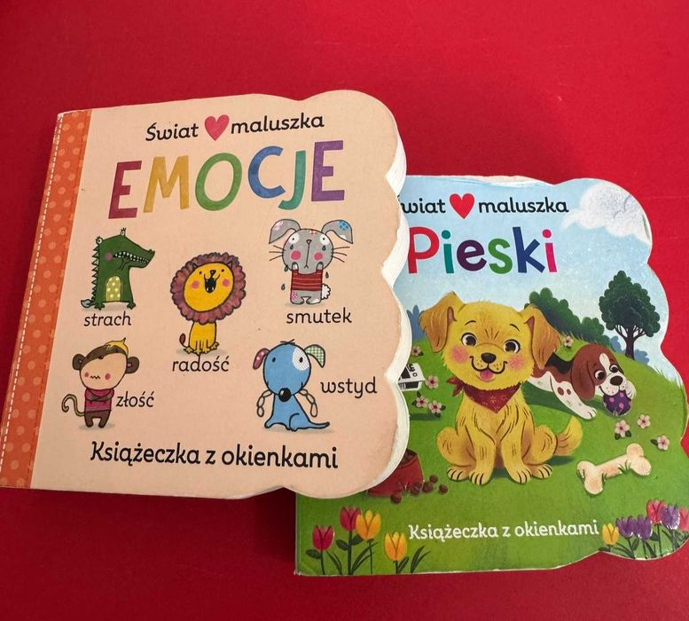 Książki Świat Maluszka Emocje, Pieski
