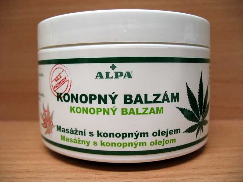 Maść Konopna, balsam do masażu Alpa