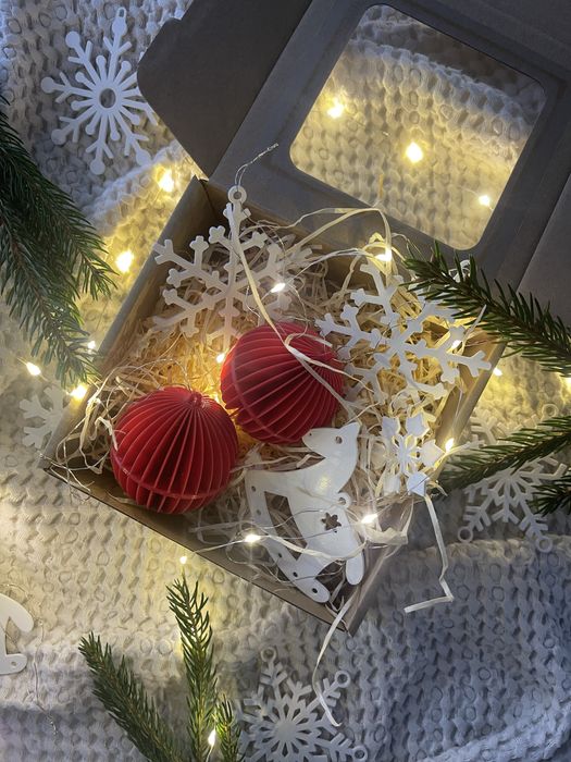 Ozdoby choinkowe gwiazdki bombki