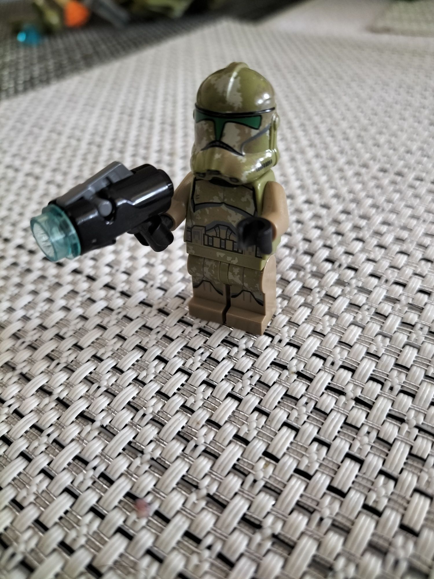 LEGO Star Wars figurka Kashyyyk clone Trooper + Broń SW0519