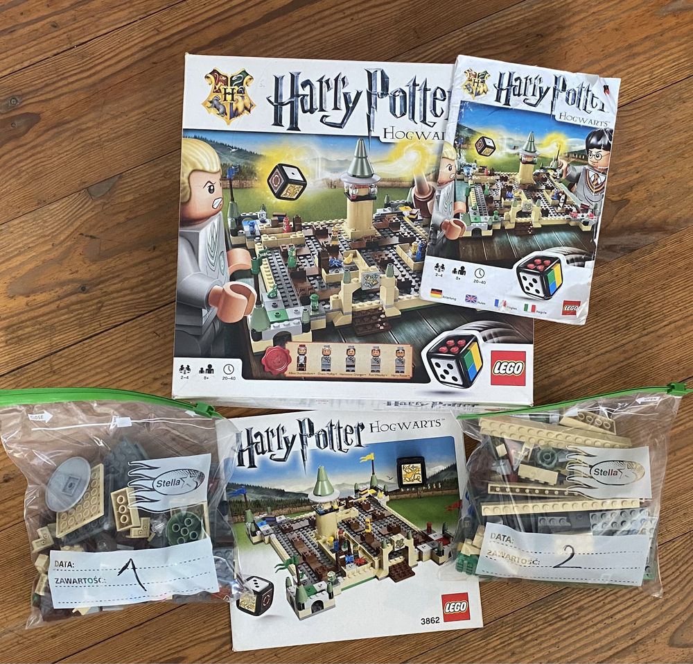 Lego Harry Potter Gra planszowa Hogwart 3862