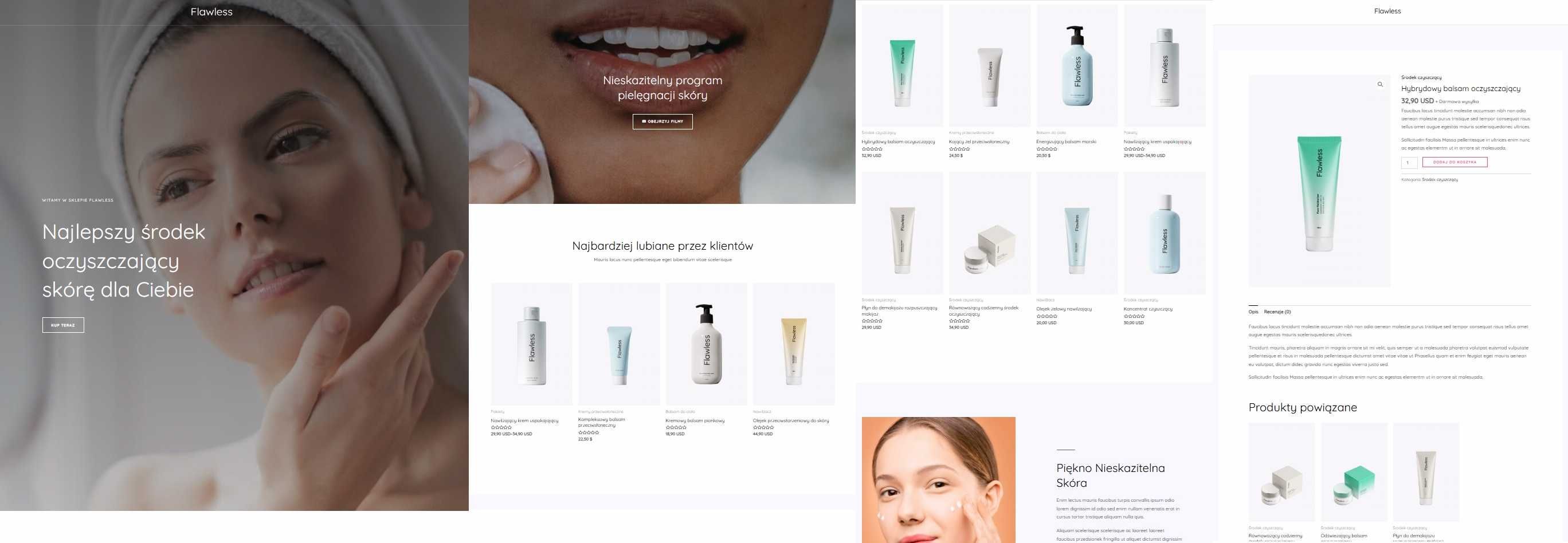 Strona Internetowa Sklep Internetowy Wordpress Woocommerce PrestaShop