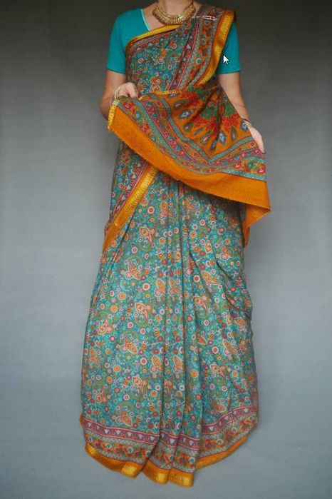 Новое сари индийское подарок