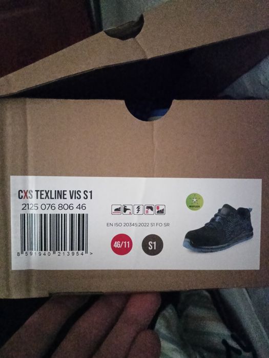 Buty robocze CXS Texline Vis S1