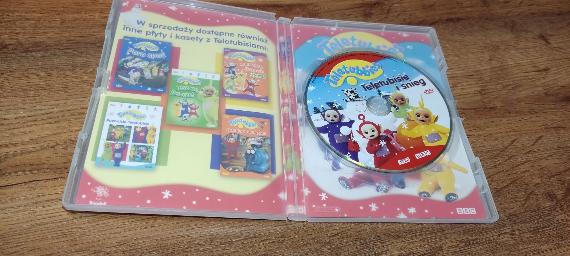 Teletubbies Teletubisie Płyta DVD Teletubisie i śnieg