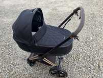 Wózek Cybex Priam Rose Gold Deep Black