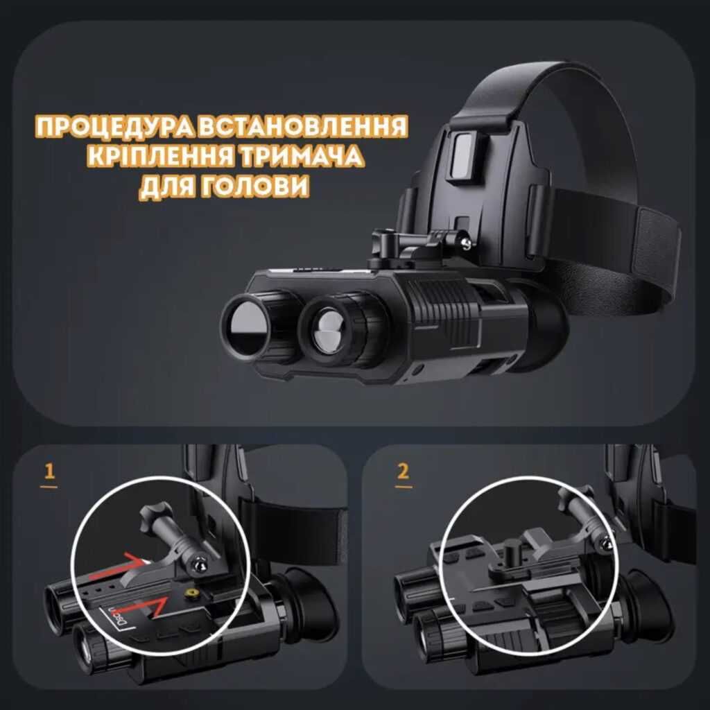 Прибор ночного видения NV8000  с креплением на голову, Night Vision