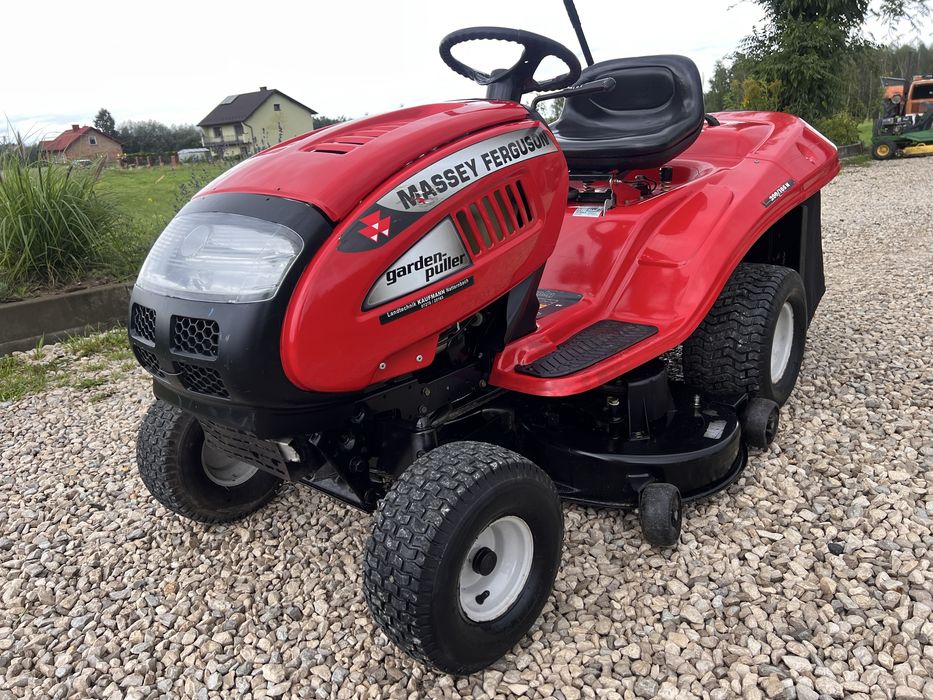 Traktorek kosiarka Massey Fergusson 20 km v2 pompa