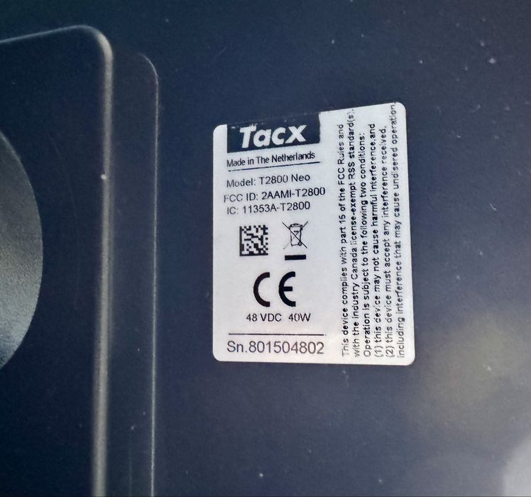 Смарт-станок Tacx Neo | Працює без світла | Повний комплект | Zwift