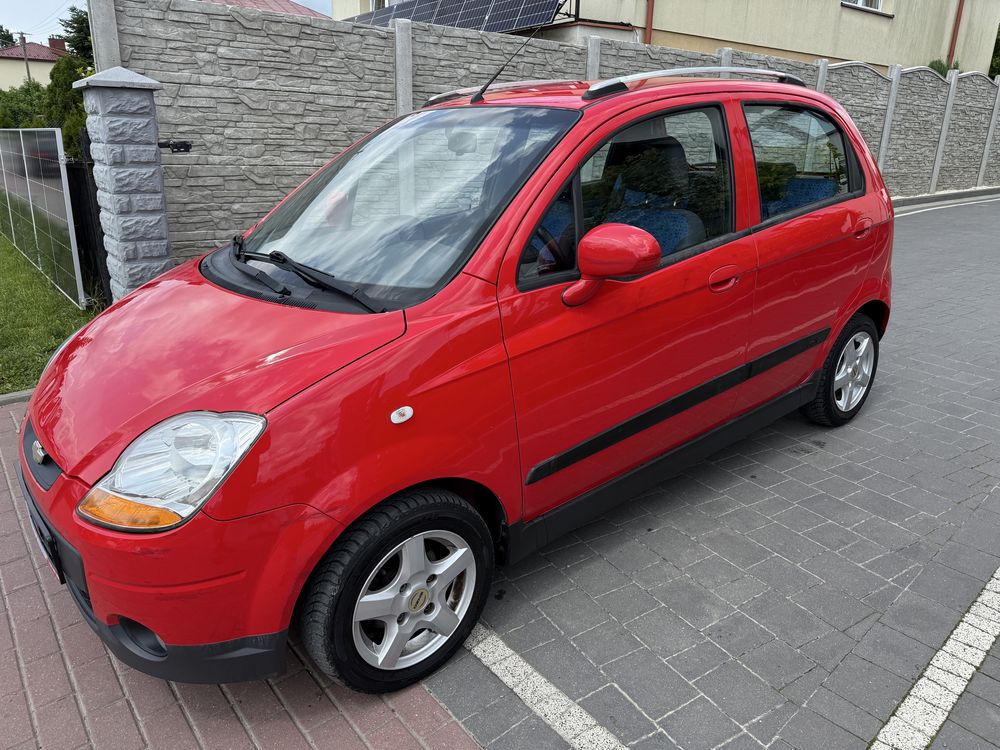 CHEVROLET MATIZ 1.0 67KM 2009r KLIMA z Niemiec zdrowy Opłacony