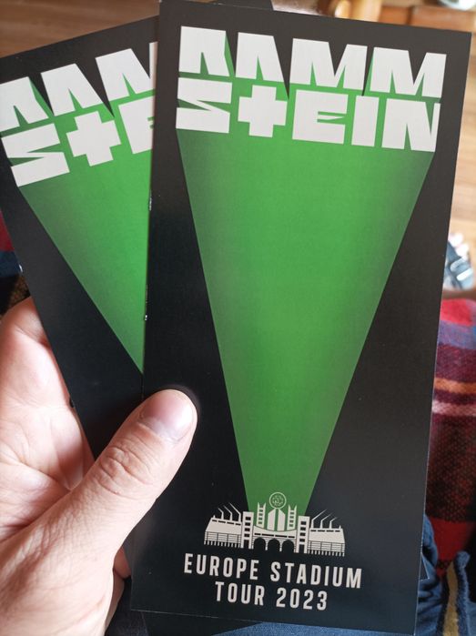 Rammstein bilety