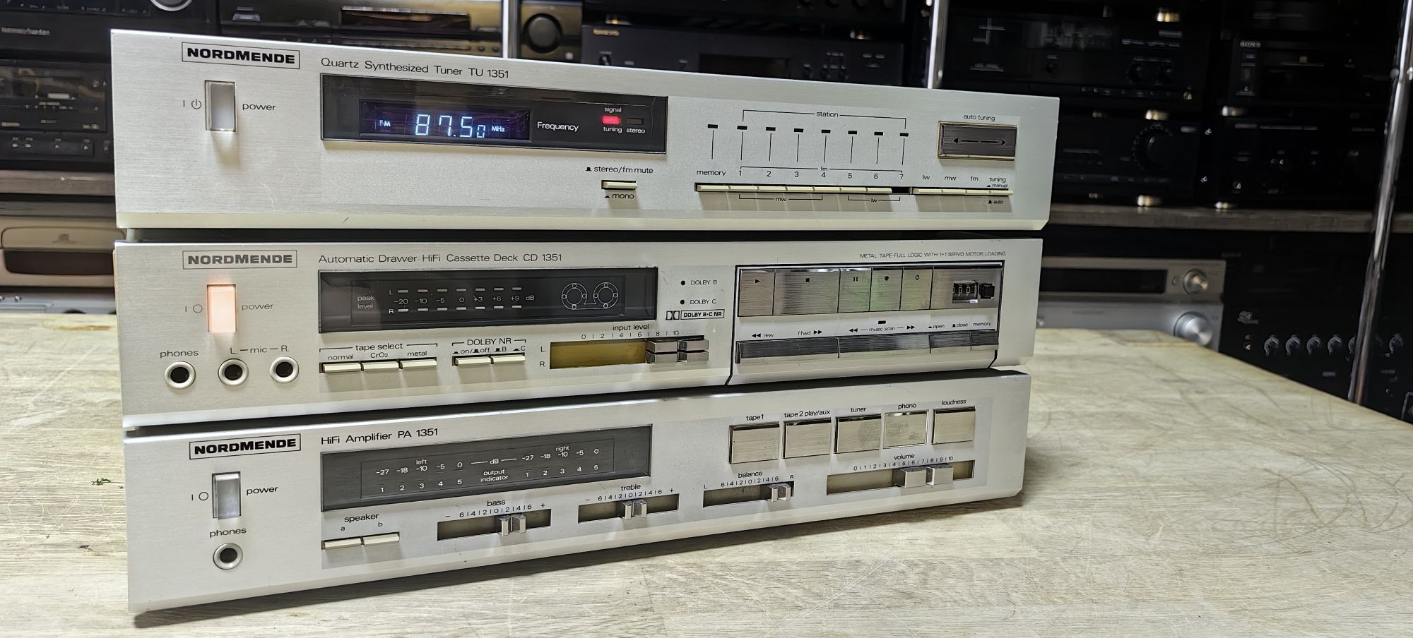 Комплект Nordmende CD1351/PA1351/TU1351