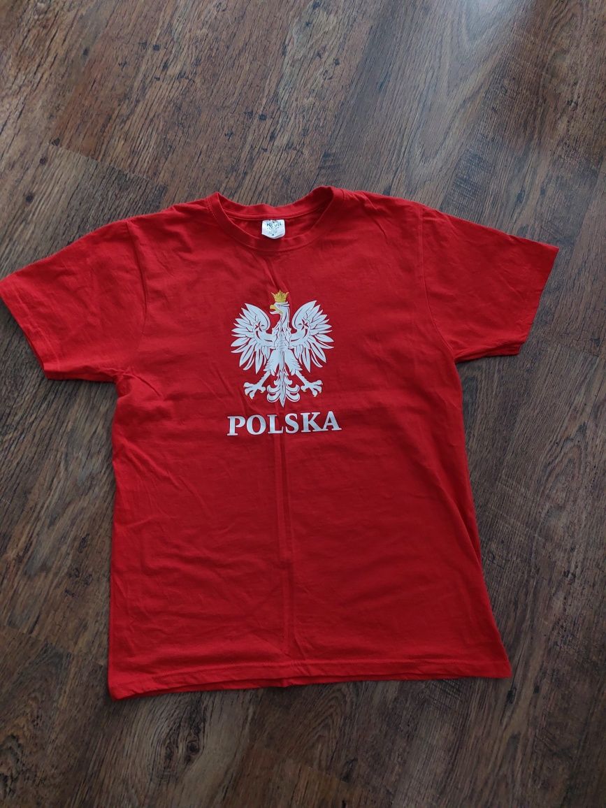 T shirt z logo Polska