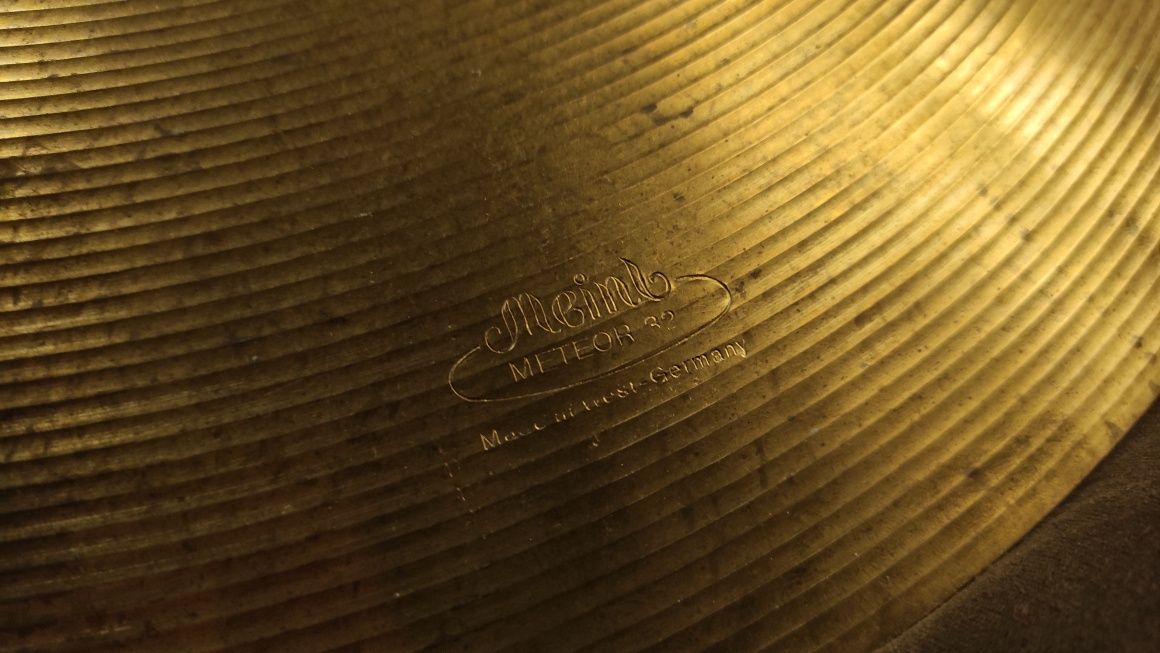 Talerz perkusyjny Meinl Meteor crash/ride 20" vintage, super stan