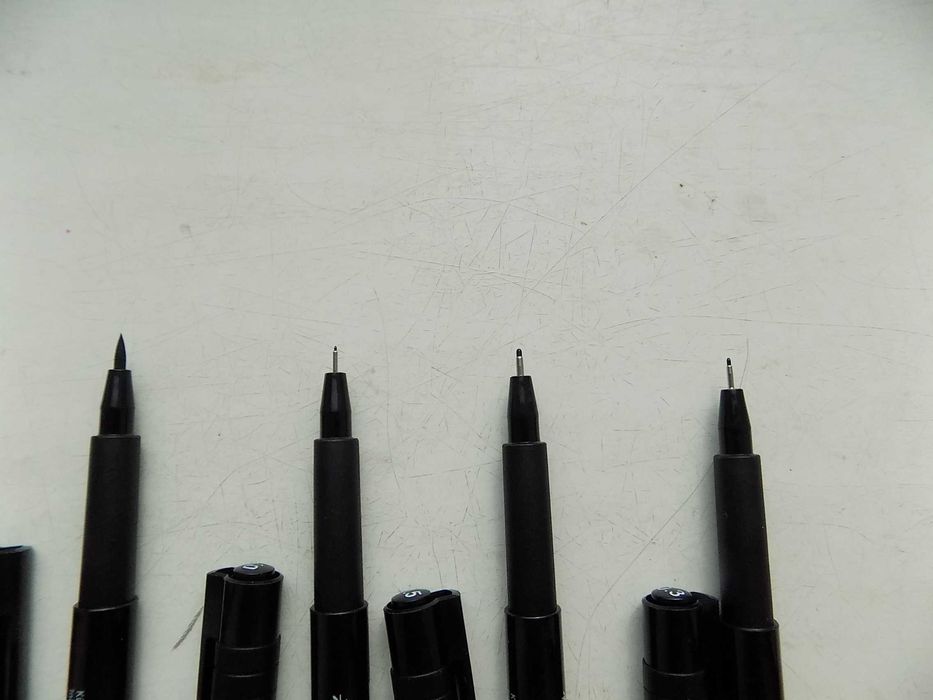 Набор ручек капиллярных PITT Artist Pen Manga 4 шт (черные)