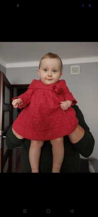 Sukienka czerwona święta 12 miesięcy
