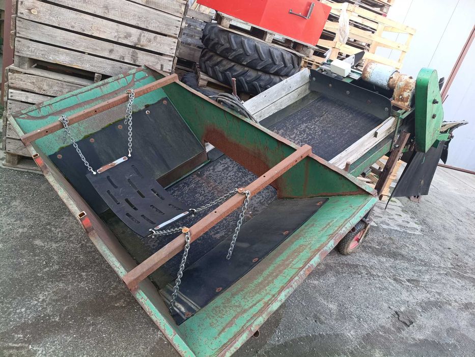 kosz zasypowy VISSER (podajnik,taśmociąg)