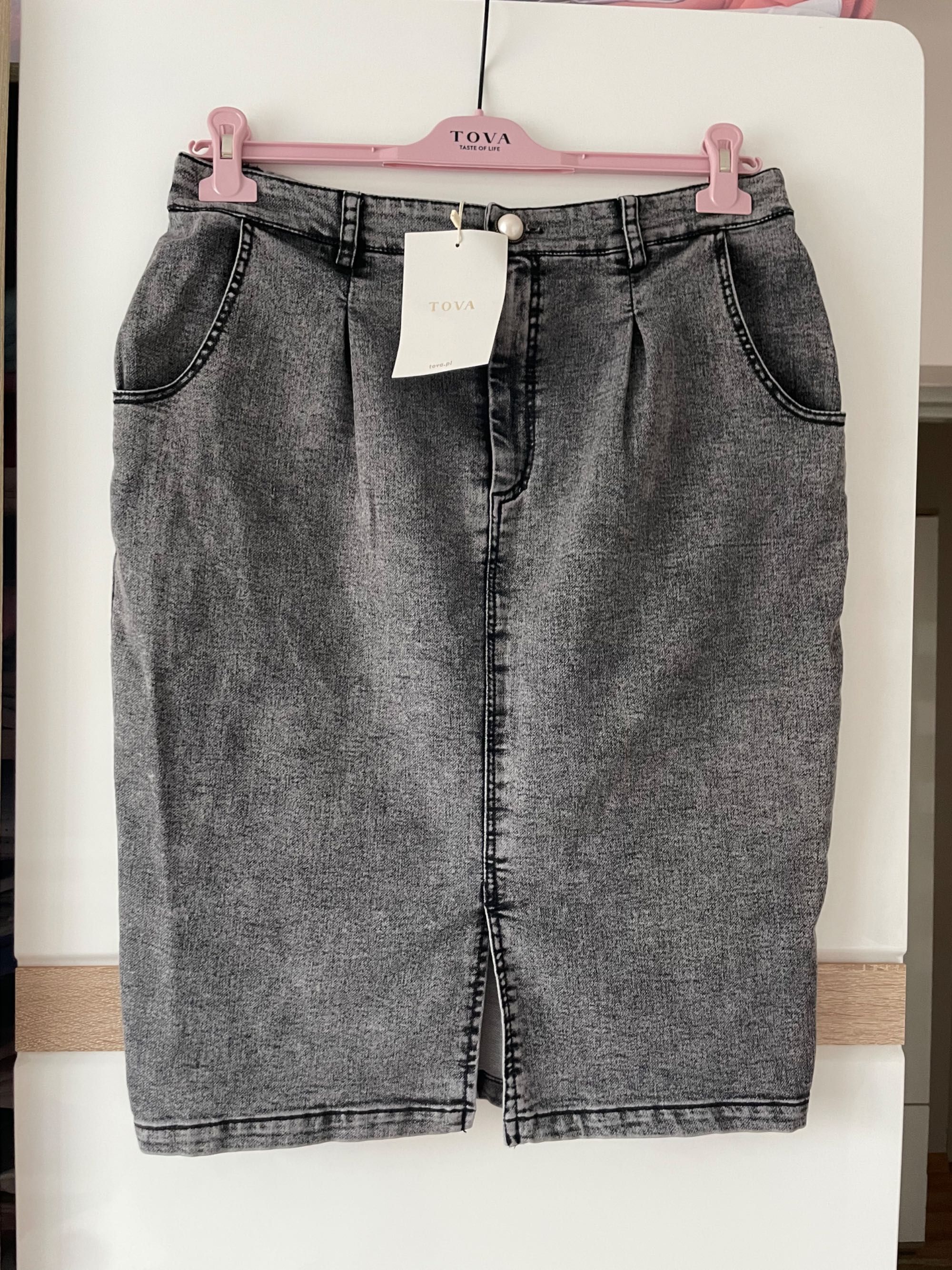Nowa spódnica Tova 44 xxl jeansowa