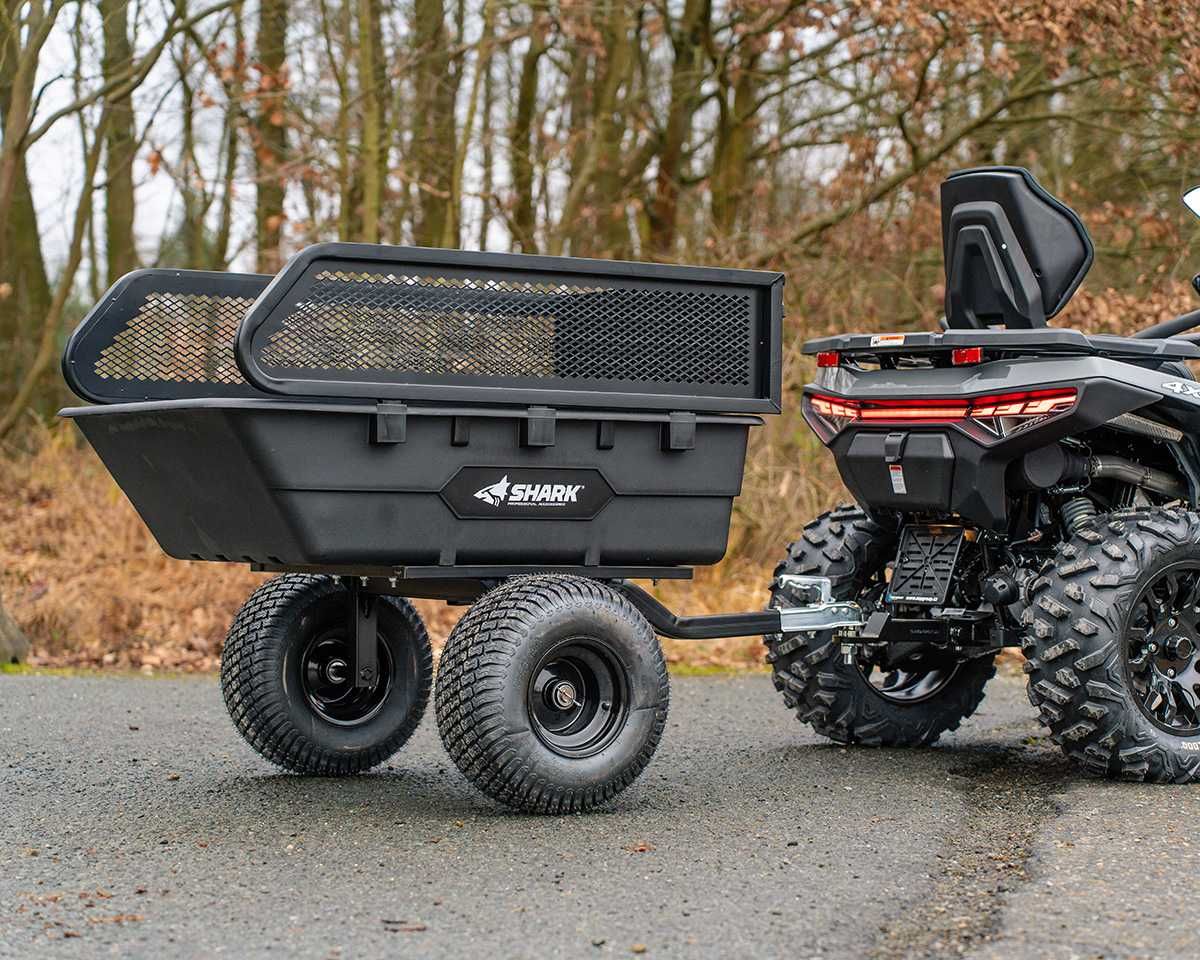 Прицеп до квадроцикла причіп SHARK 300 садовий самоскид бортовий CanAm