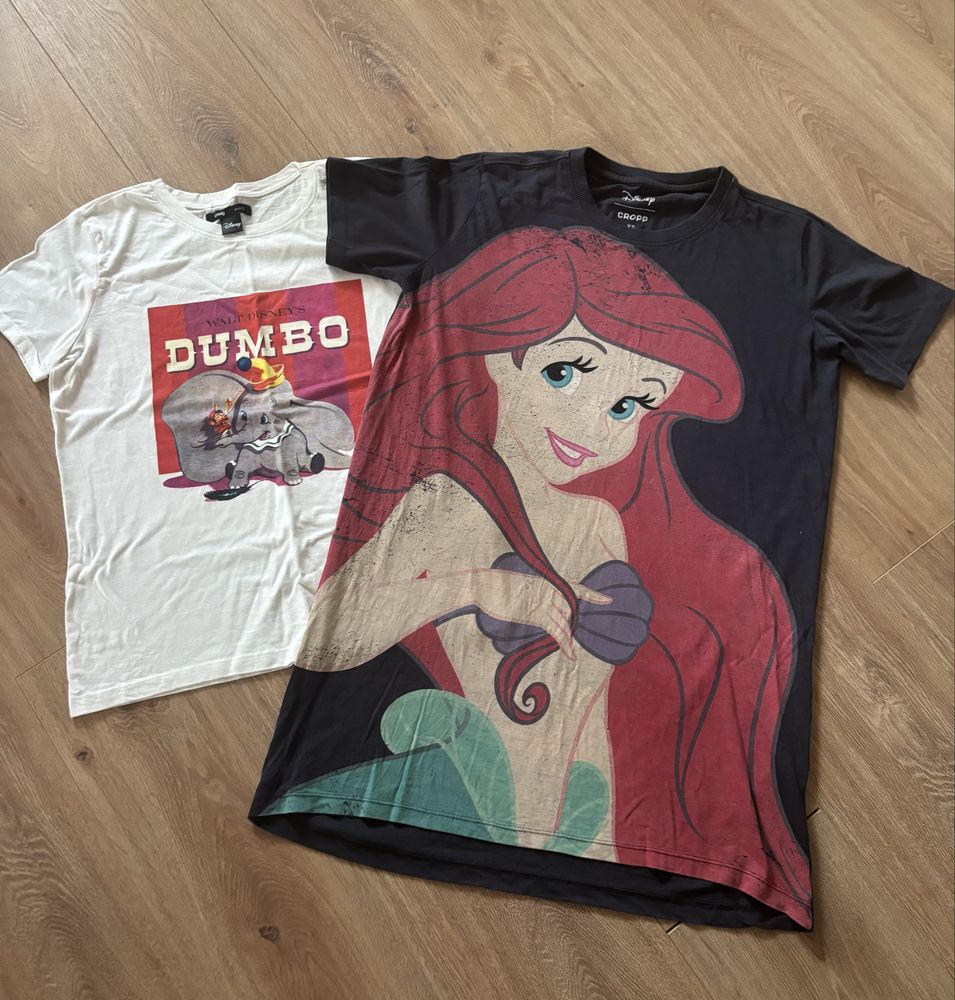 Футболки Disney Ariel, Disney Dumbo