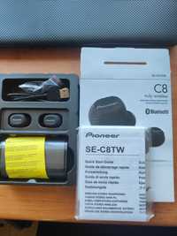 słuchawki bezprzewodowe Pioneer SE-C8TW(B) nowe