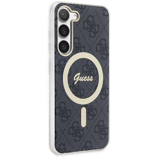 Guess GUHMS23MH4STK S23+ S916czarny/black hardcase 4G MagSafe