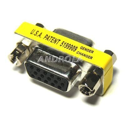 Adapter Przejściówka Łącznik Vga-Vga D-Sub 15Pin