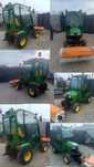 John Deere 455 x595  4x4 Kubota Iseki  Ciągnik Traktorek Kosiarka