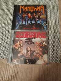 Manowar oraz Scorpions  -CD