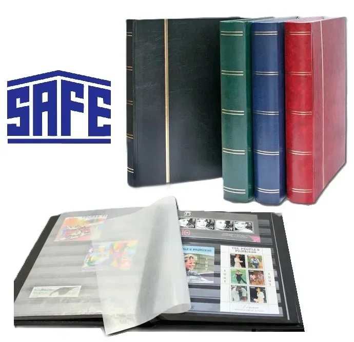Album na znaczki z futerałem - klaser SAFE Premium 60 stron (30 kart)