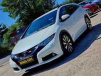 Honda Civic Led Serwis Navi Kamera Tempomat Bluetooth Climatronic Gwarancja!