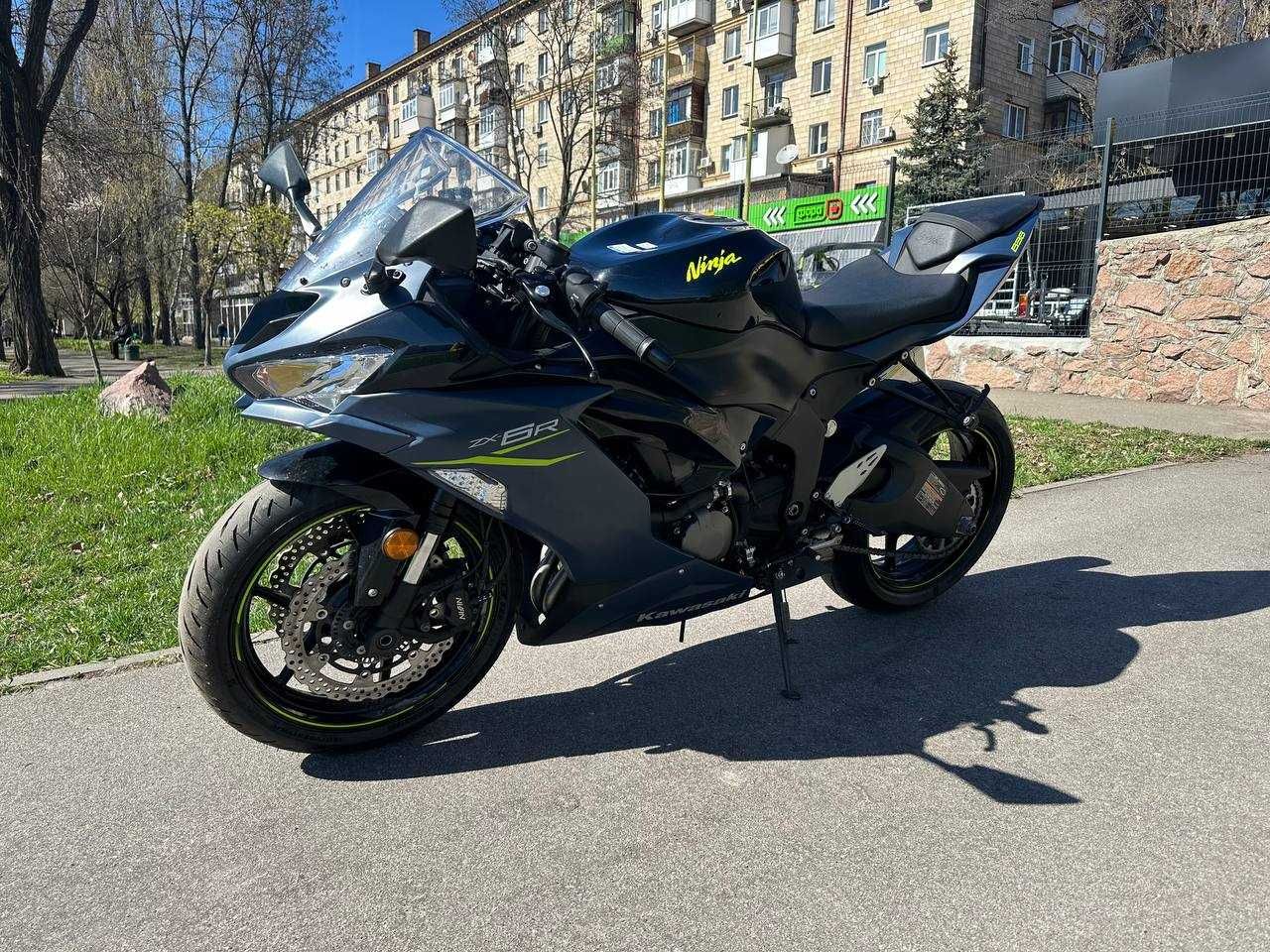 Мотоцикл Kawasaki Ninja 636 ZX-6R 2023 рік 1395 км