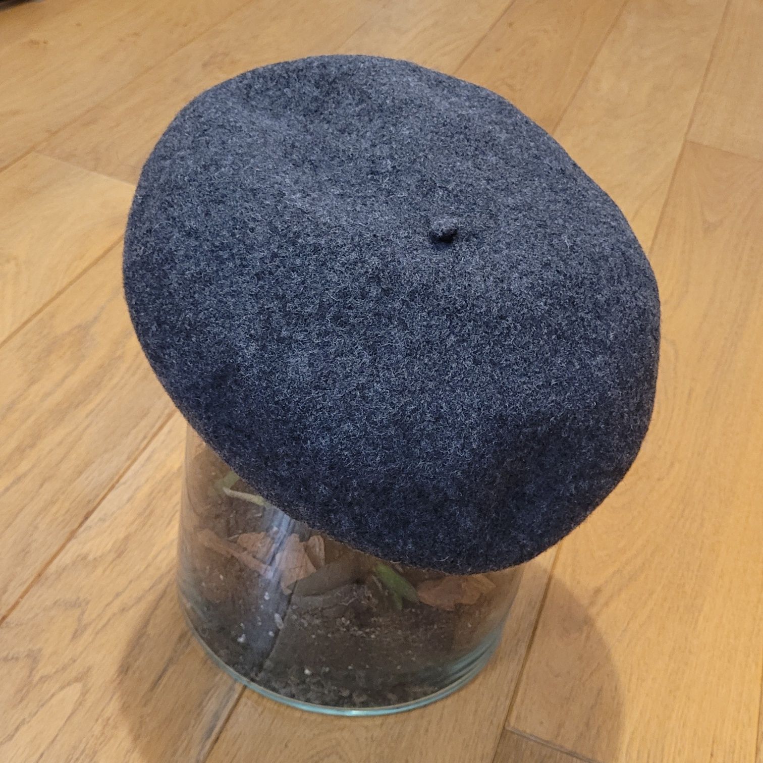 Nowy wełniany beret Roeckl vintage czapka