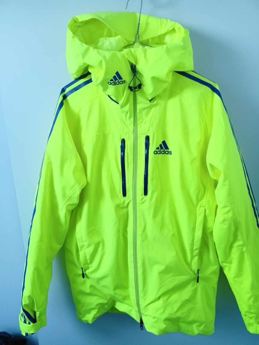 Kurtka adidas S/M żółta neonowa 36